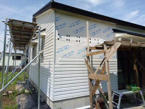 側面サイディング仕上編 信州ボロ家再生の記録